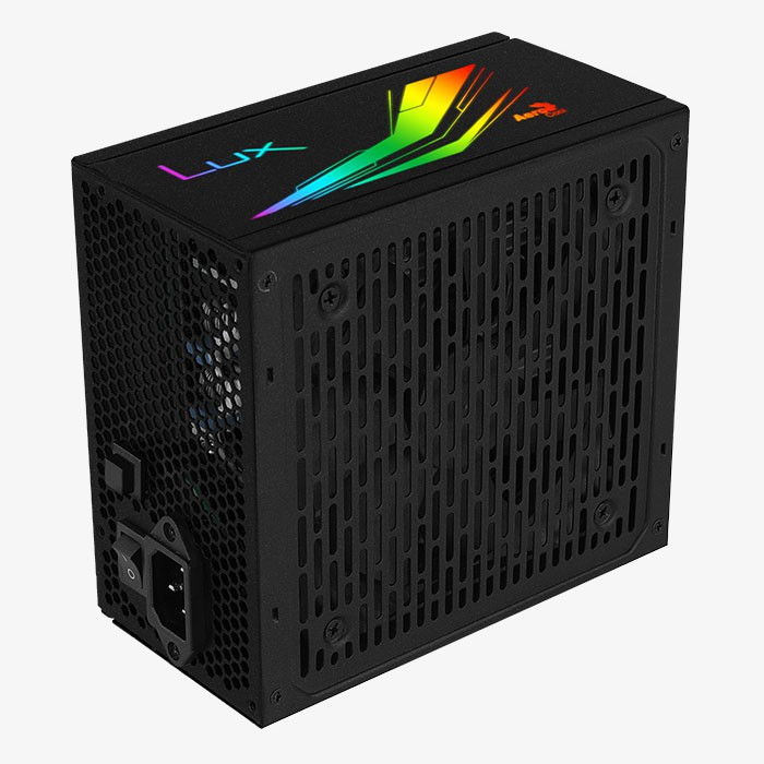 Promo Aerocool LUX RGB 550W - 80+ PLUS BRONZE RGB POWER SUPPLY